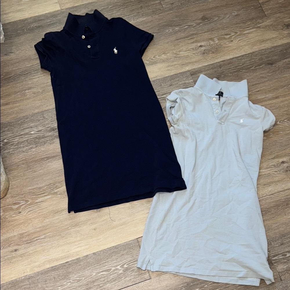 Ralph Lauren Polo Dress Set - Navy and Light blue